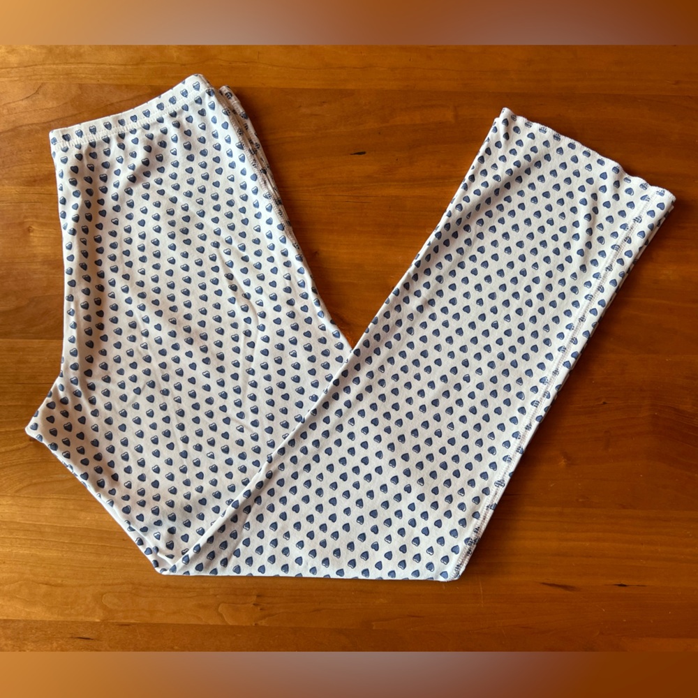 Roberta Roller Rabbit Blue Hearts Lounge Pant